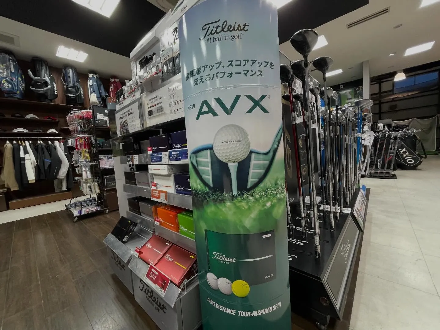 タイトリスト　newAVX本日より発売✨