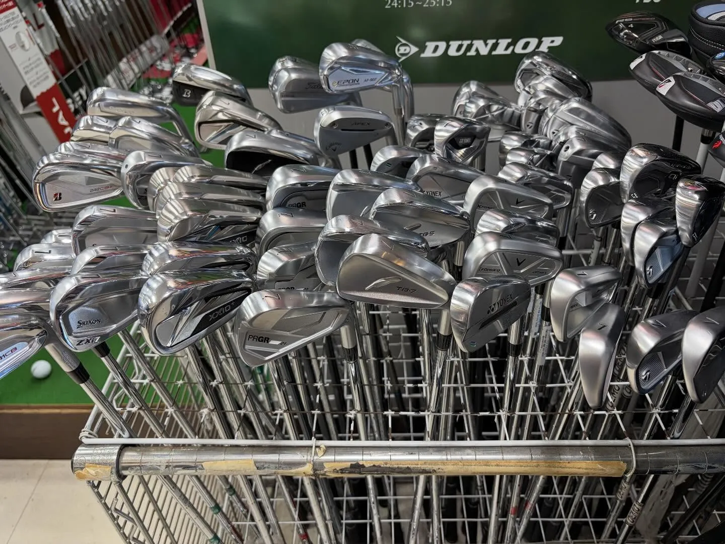 試打クラブの配置を変更しました‼️