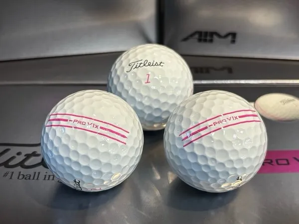 TITLEIST PRO -V1x PINK AIM Enh...